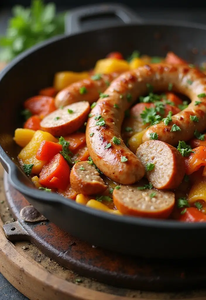 25 Bob Evans Italian Sausage Recipes You Need to Try 1 25 Bob Evans Italian Sausage Recipes You Need to Try - 1. Savory Italian Sausage & Peppers Skillet