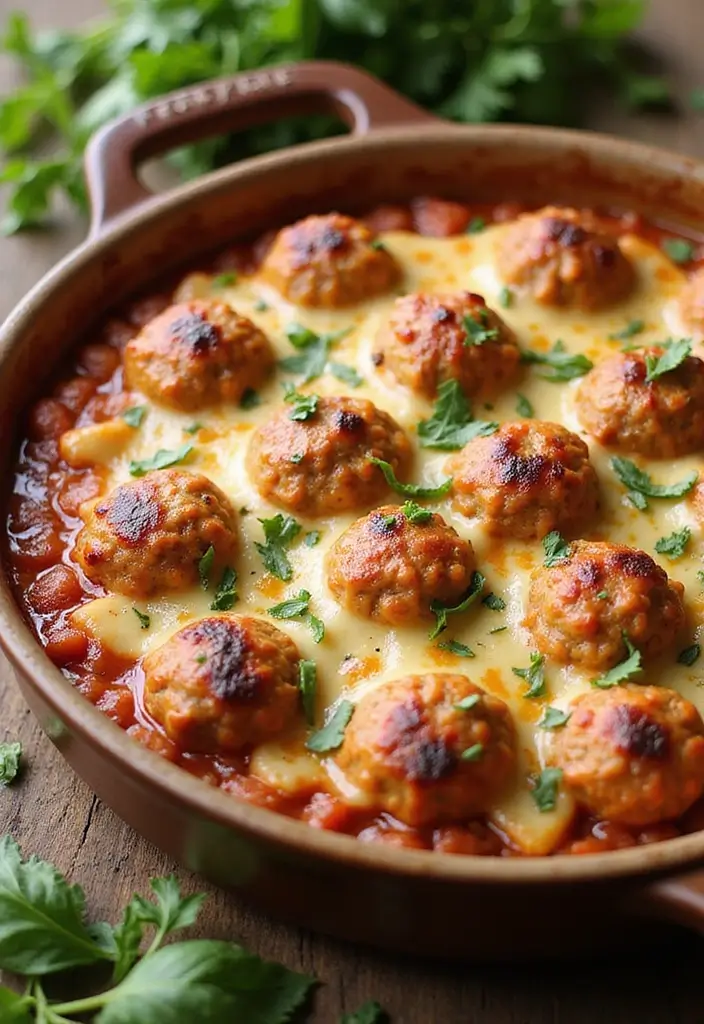 25 Frozen Italian Meatball Recipes Easy and Tasty - 16. Italian Meatball Casserole