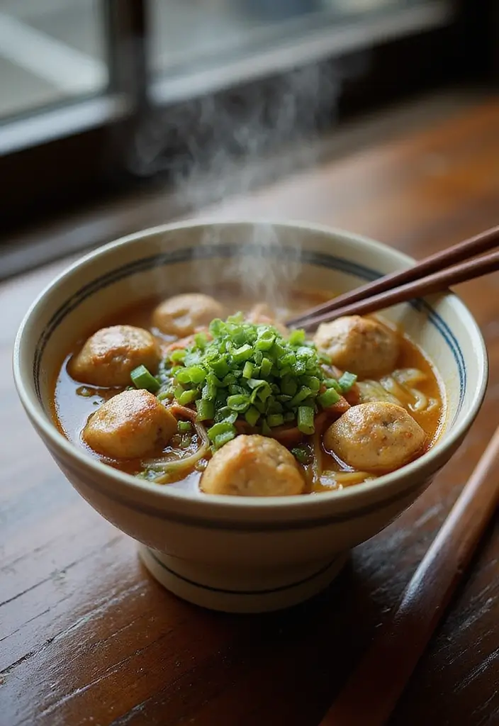 25 Frozen Italian Meatball Recipes Easy and Tasty - 24. Meatball Ramen