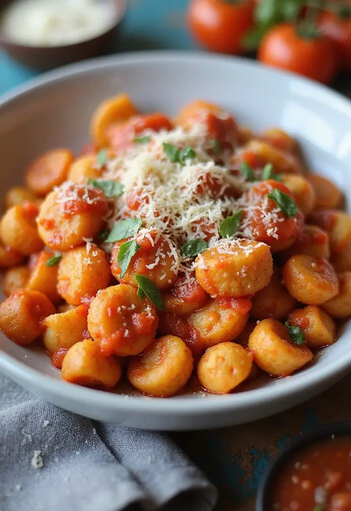 25 Instant Pot Italian Recipes Quick and Easy - 10. Instant Pot Gnocchi with Marinara