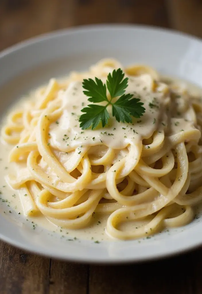 25 Instant Pot Italian Recipes Quick and Easy - 15. Instant Pot Fettuccine Alfredo