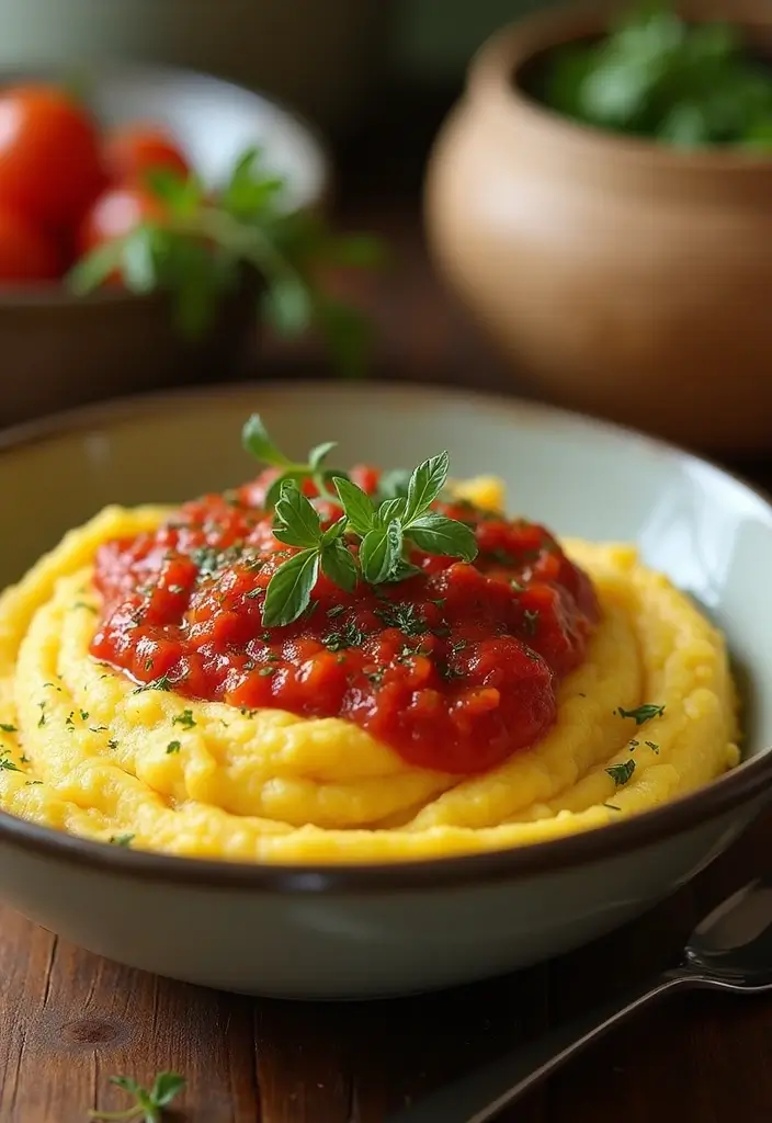 25 Instant Pot Italian Recipes Quick and Easy - 16. Instant Pot Polenta