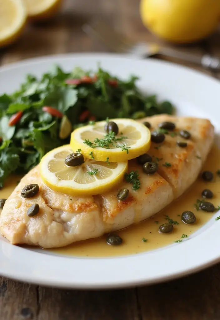 25 Instant Pot Italian Recipes Quick and Easy - 20. Instant Pot Chicken Piccata