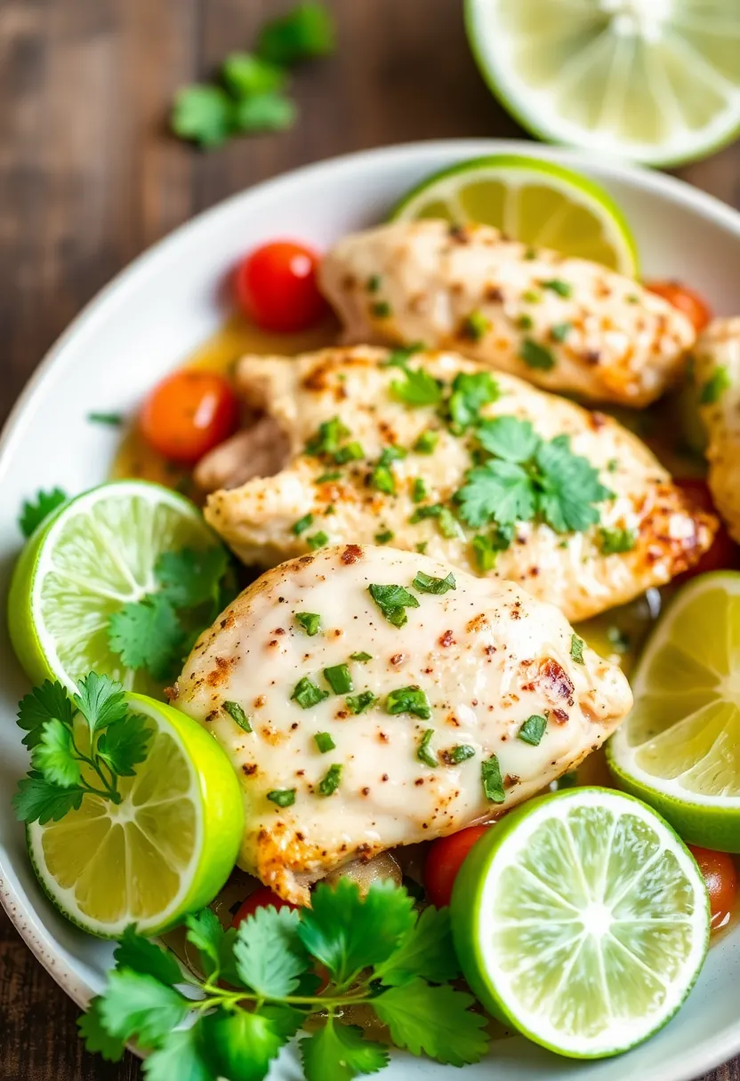 25 Italian Chicken Breast Recipes That Are Easy and Delicious 22. Cilantro Lime Chicken with Italian Twist