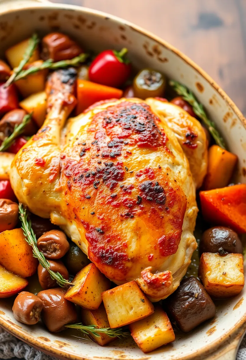 25 Italian Chicken Breast Recipes That Are Easy and Delicious 24. Rustic Chicken and Vegetable Bake