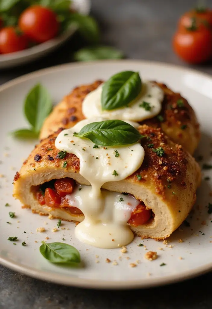25 Italian Chicken Breast Recipes That Are Easy and Delicious 3. Caprese Stuffed Chicken