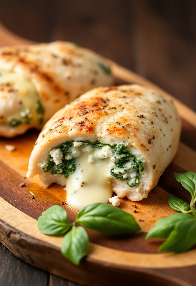 25 Italian Chicken Breast Recipes That Are Easy and Delicious 6. Spinach and Feta Stuffed Chicken