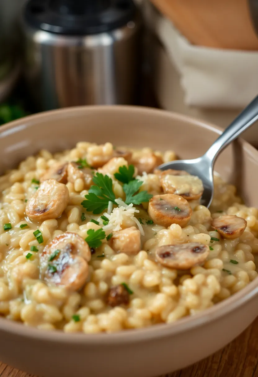 25 Italian Chicken Dishes Recipes Perfect for Family Meals 15 25 Italian Chicken Dishes Recipes Perfect for Family Meals - 15. Chicken and Mushroom Risotto