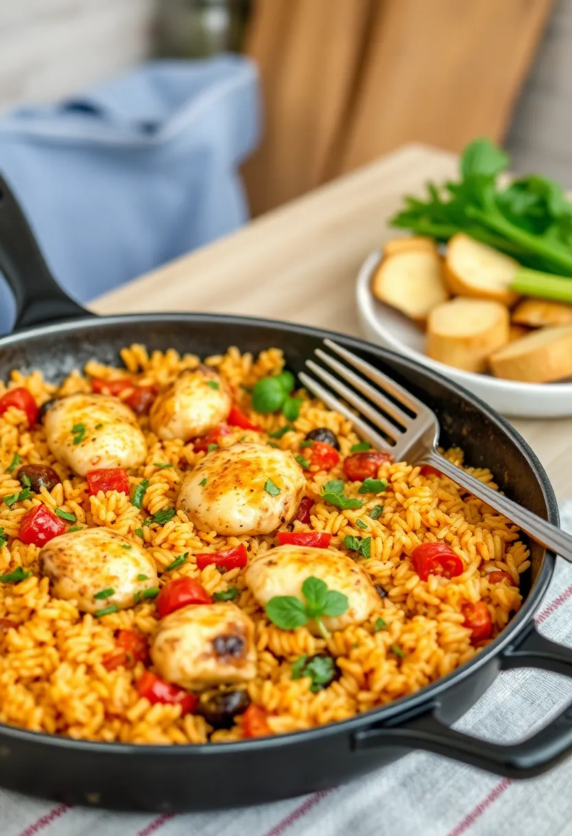 25 Italian Chicken Dishes Recipes Perfect for Family Meals 8 25 Italian Chicken Dishes Recipes Perfect for Family Meals - 8. One-Pan Italian Chicken and Rice