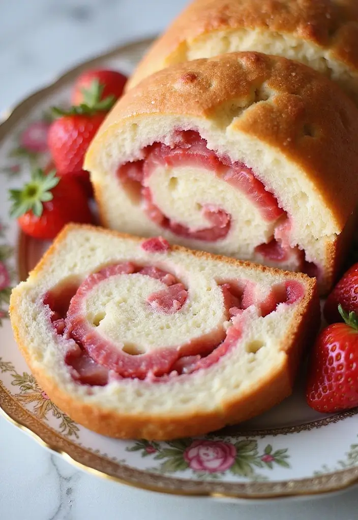 25 Italian Easter Bread Recipes Traditional and Festive 16 25 Italian Easter Bread Recipes Traditional and Festive - 16. Strawberry Swirl Italian Easter Bread