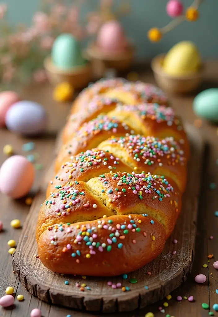 25 Italian Easter Bread Recipes Traditional and Festive 4 25 Italian Easter Bread Recipes Traditional and Festive - 4. Italian Easter Bread with Sprinkles