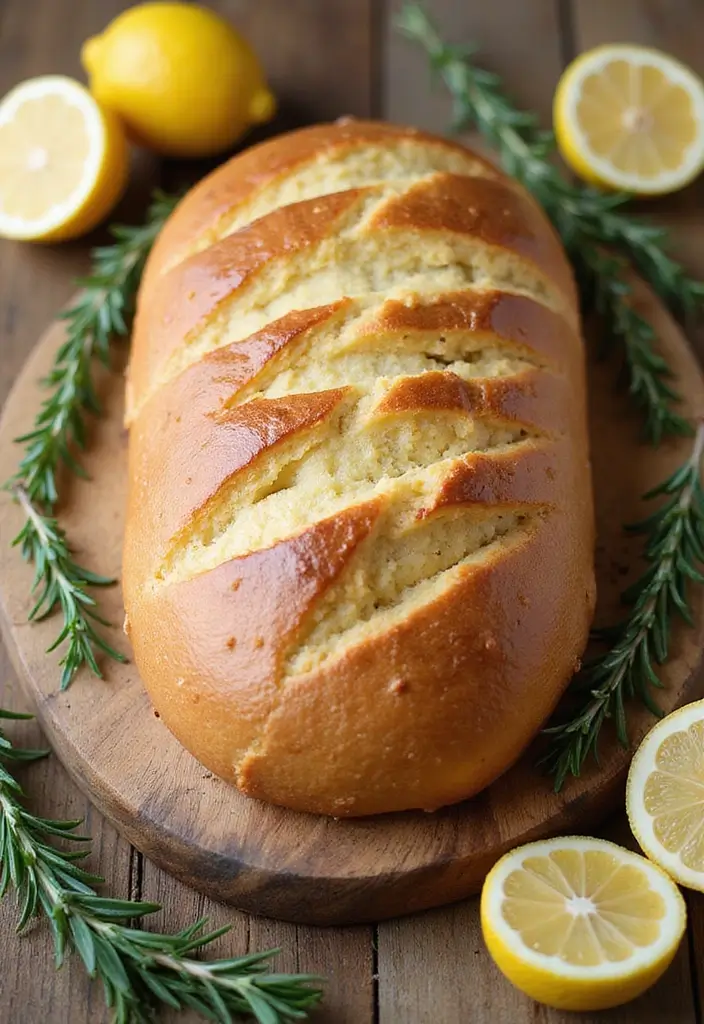 25 Italian Easter Bread Recipes Traditional and Festive 5 25 Italian Easter Bread Recipes Traditional and Festive - 5. Lemon and Rosemary Easter Bread