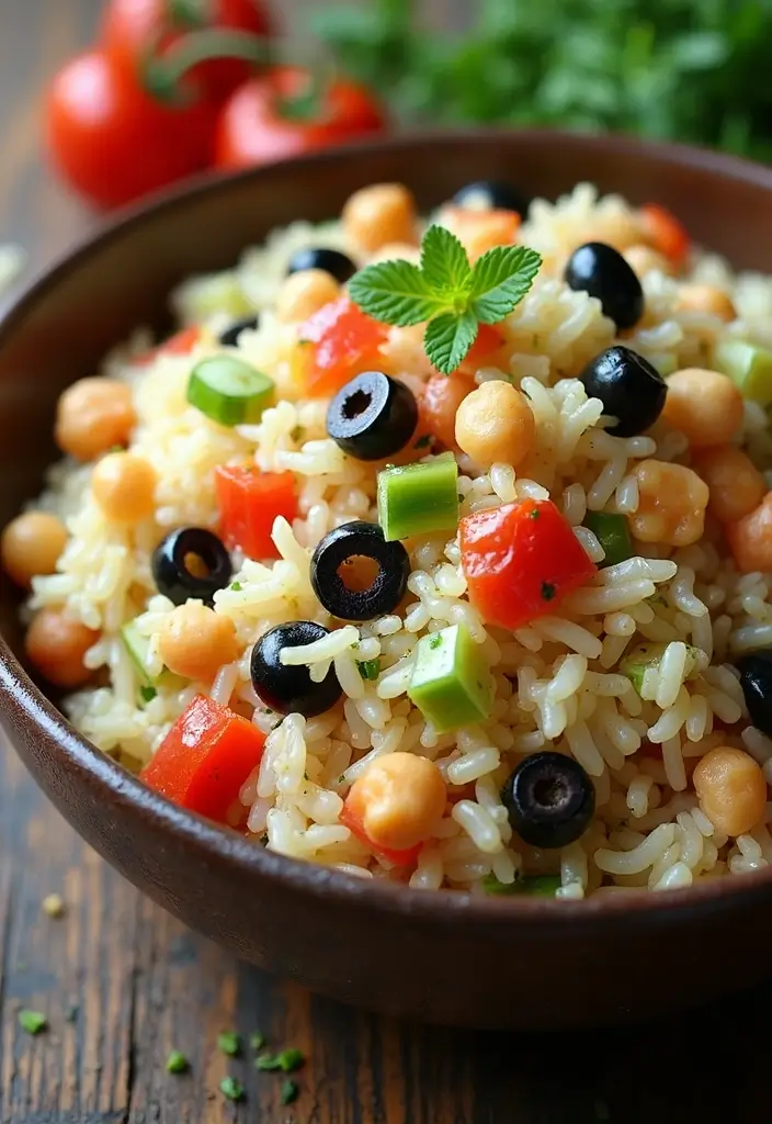 25 Italian Rice Salad Recipes Cold and Refreshing - 1. Classic Italian Rice Salad