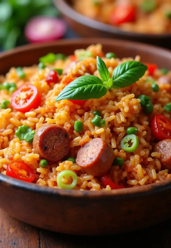 25 Italian Rice Salad Recipes Cold and Refreshing - 7. Spicy Italian Rice Salad