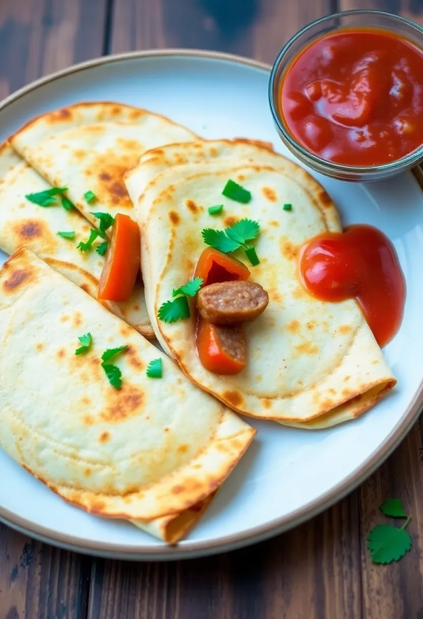 25 Italian Sausage Link Recipes for Every Occasion - 24. Italian Sausage and Bell Pepper Quesadillas