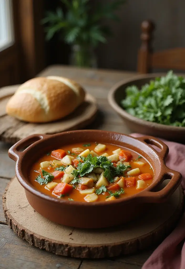 25 Italian Vegetable Soup Recipes Healthy and Tasty - 24. Rustic Italian Vegetable Soup