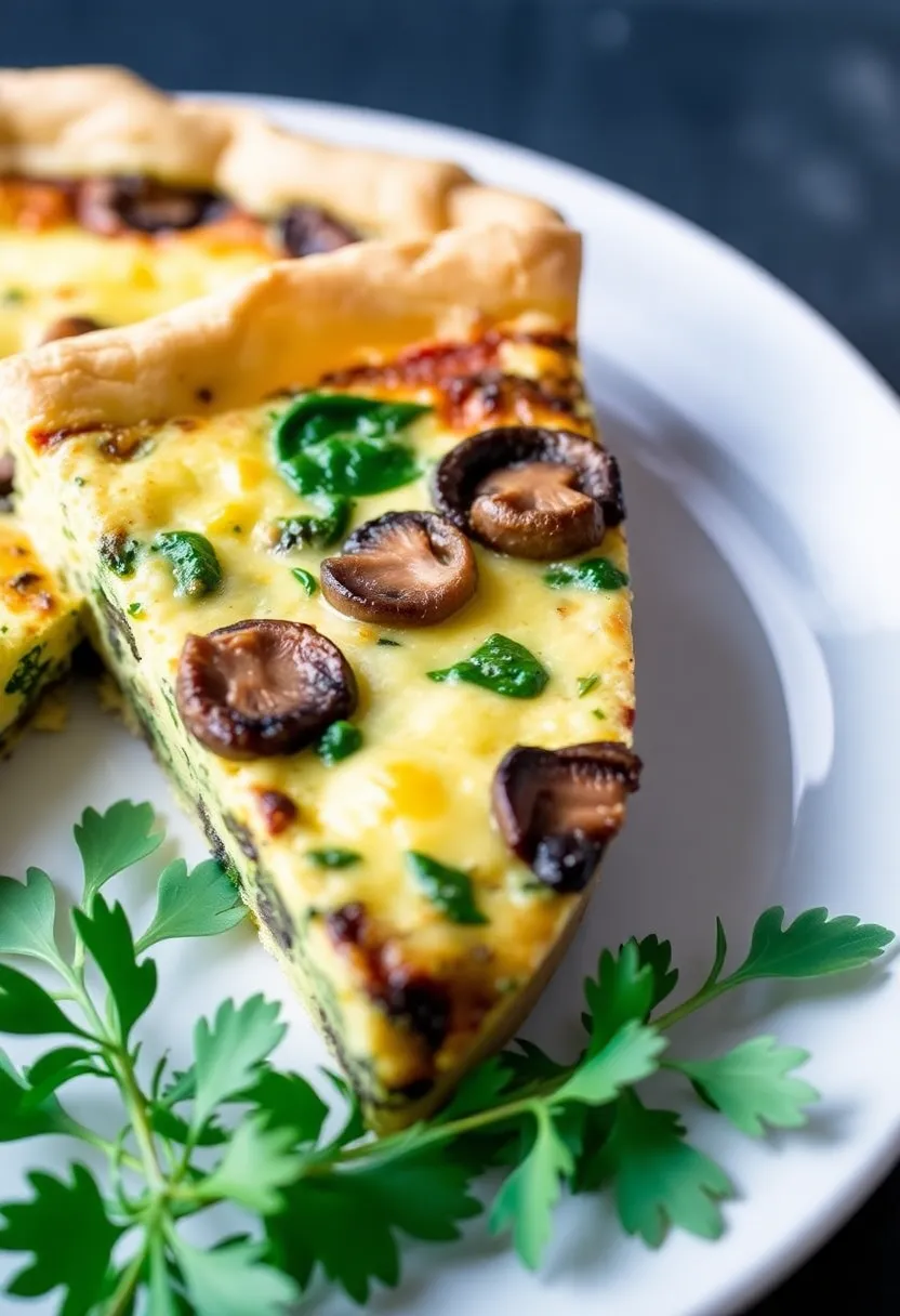 25 Non Pasta Italian Recipes Worth Trying Tonight 24 25 Non Pasta Italian Recipes Worth Trying Tonight - 24. Savory Mushroom and Spinach Quiche