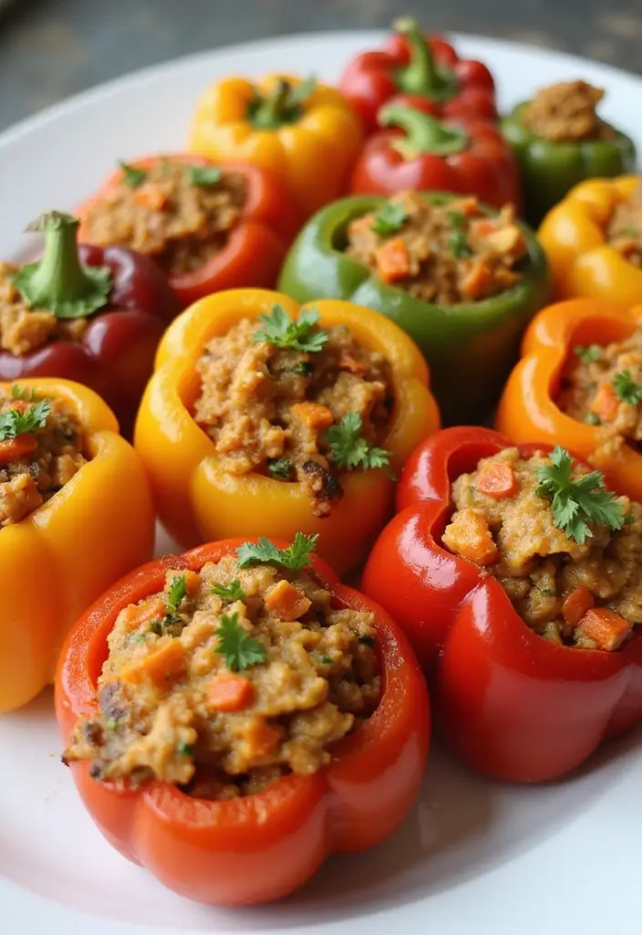 25 Non Pasta Italian Recipes Worth Trying Tonight 6 25 Non Pasta Italian Recipes Worth Trying Tonight - 6. Stuffed Bell Peppers