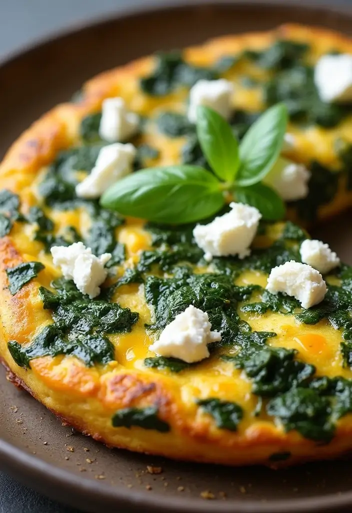 25 Non Pasta Italian Recipes Worth Trying Tonight 7 25 Non Pasta Italian Recipes Worth Trying Tonight - 7. Frittata with Spinach and Feta