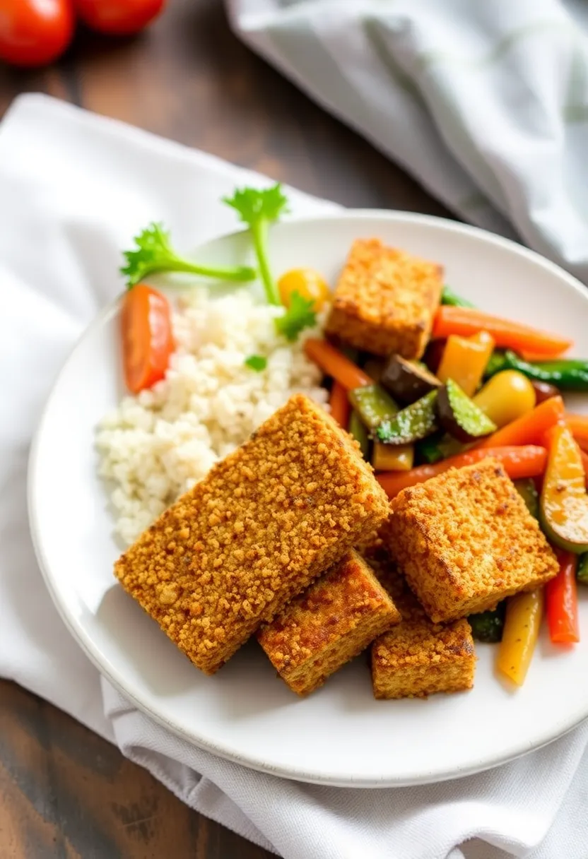 25 Recipes with Italian Bread Crumbs You’ll Make Again and Again 17 25 Recipes with Italian Bread Crumbs You’ll Make Again and Again - 17. Italian Bread Crumb Crusted Tofu