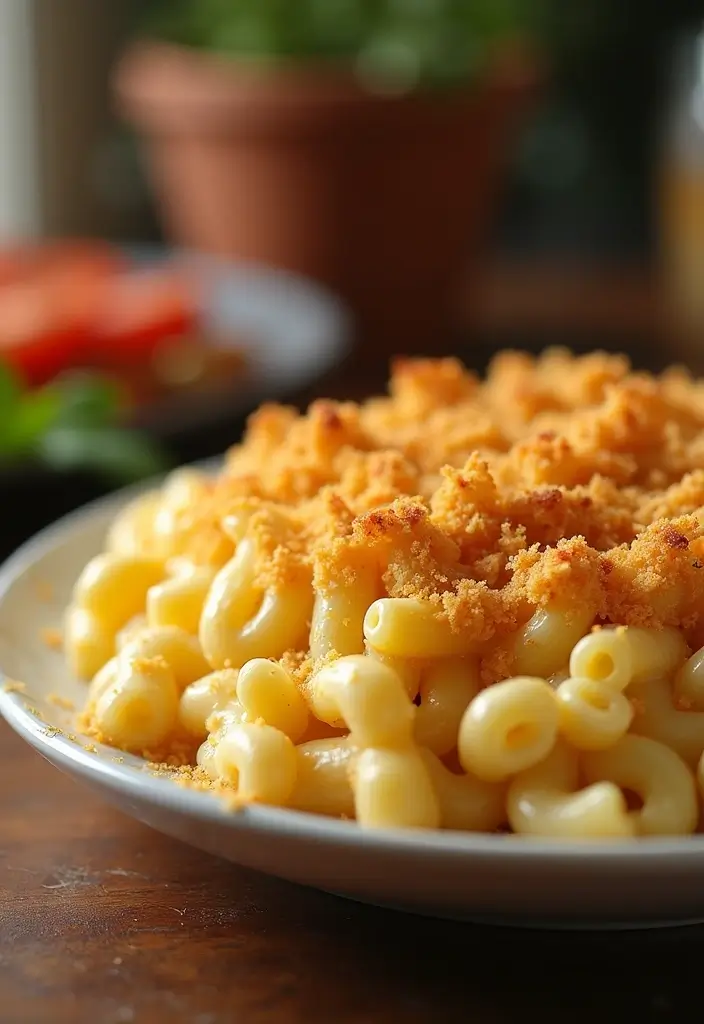 25 Recipes with Italian Bread Crumbs You’ll Make Again and Again 5 25 Recipes with Italian Bread Crumbs You’ll Make Again and Again - 5. Crunchy Topped Macaroni and Cheese