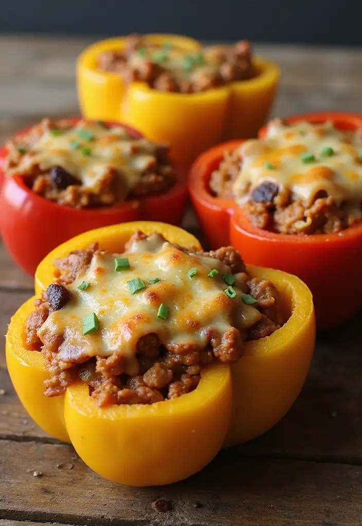 25 Recipes with Italian Bread Crumbs You’ll Make Again and Again 6 25 Recipes with Italian Bread Crumbs You’ll Make Again and Again - 6. Stuffed Bell Peppers with Italian Bread Crumbs