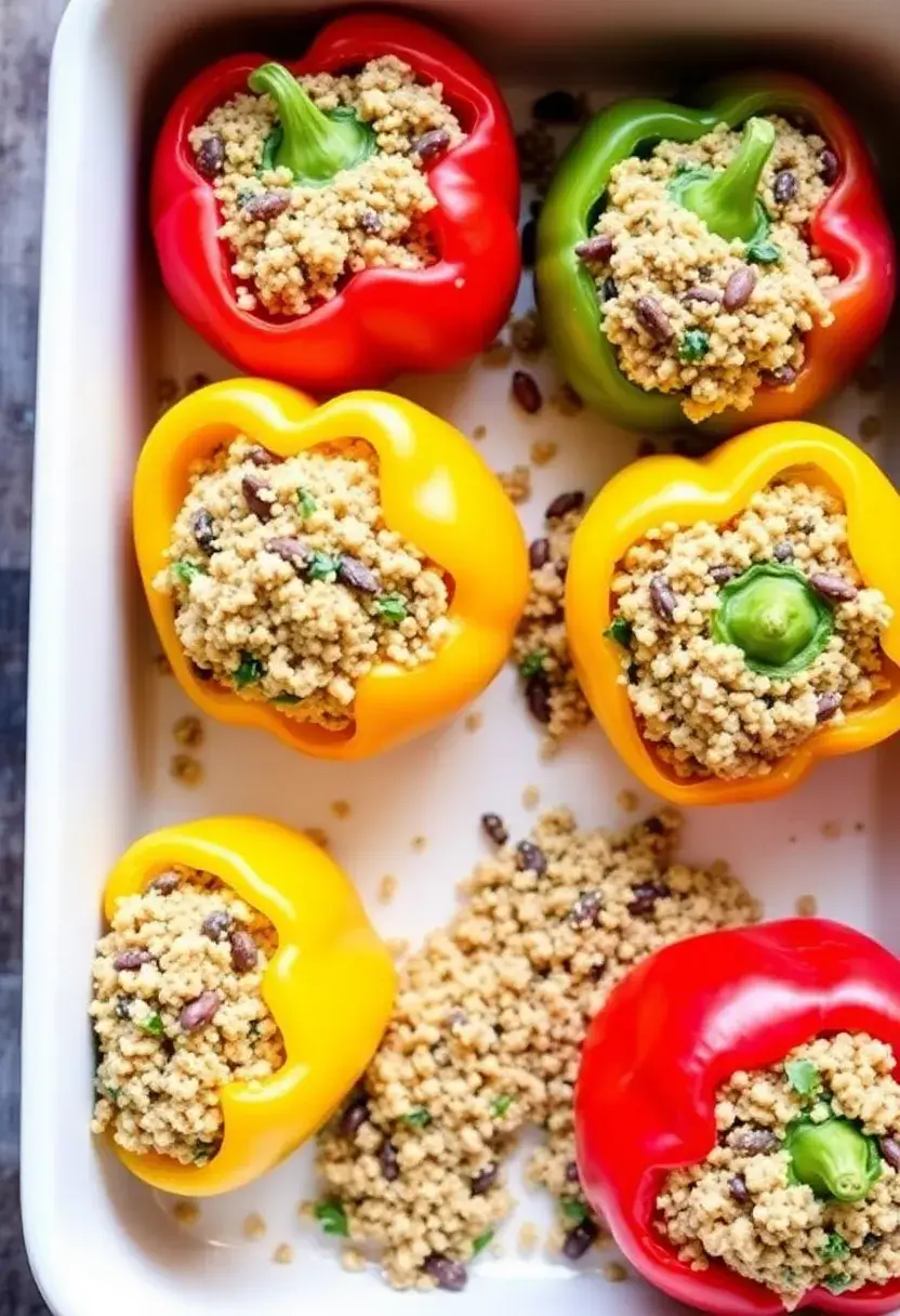 25 Recipes with Italian Dressing That Always Impress 10 25 Recipes with Italian Dressing That Always Impress - 10. Italian Dressing Stuffed Peppers