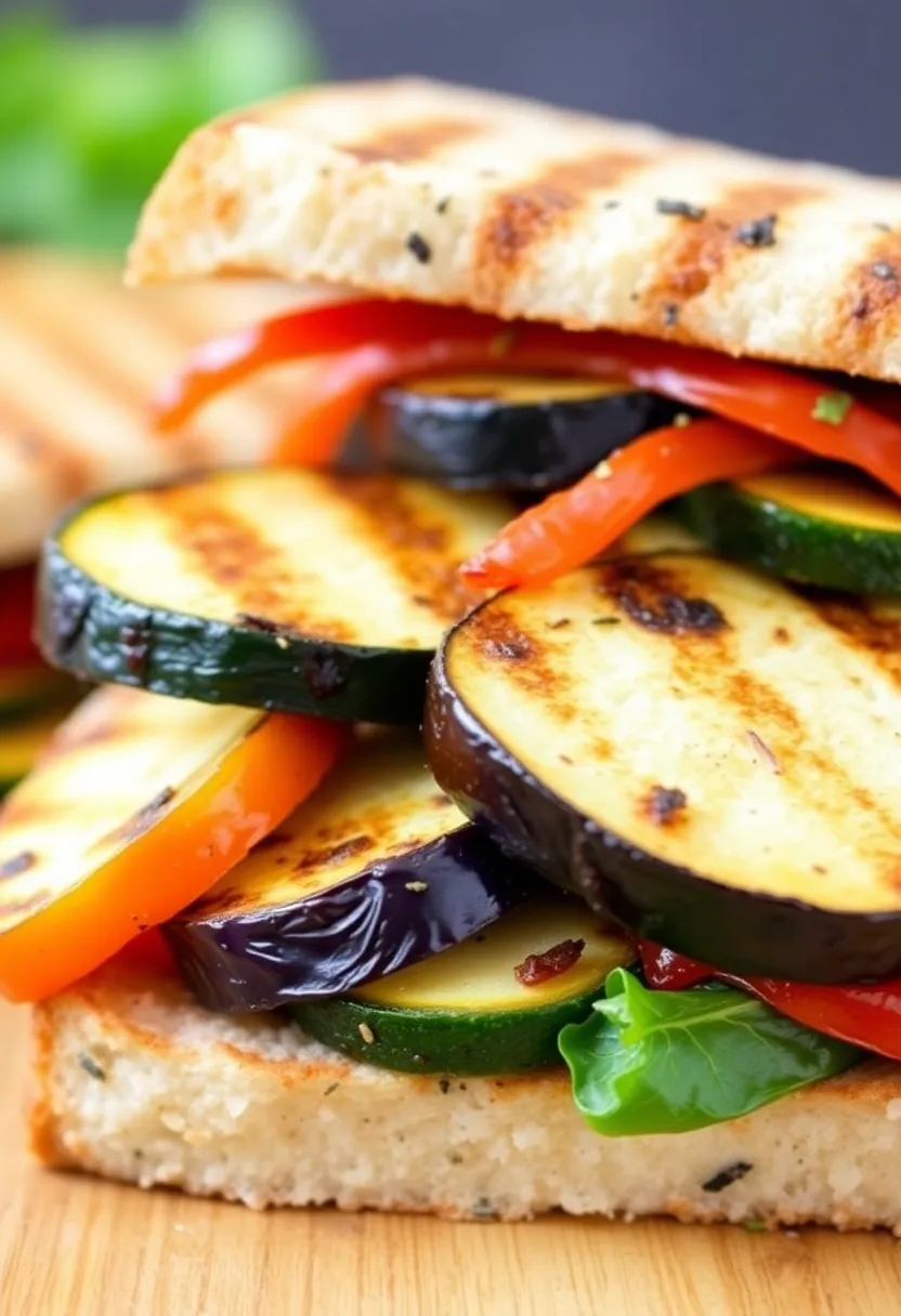 25 Recipes with Italian Dressing That Always Impress 13 25 Recipes with Italian Dressing That Always Impress - 13. Italian Dressing Grilled Vegetable Sandwich