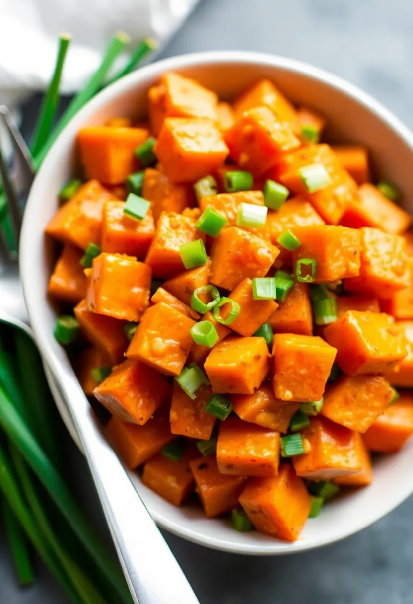 25 Recipes with Italian Dressing That Always Impress 22 25 Recipes with Italian Dressing That Always Impress - 22. Italian Dressing Sweet Potato Salad