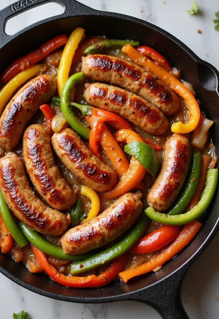 25 Sweet Italian Sausage Links Recipes for Easy Weeknight Dinners - 1. One-Pan Italian Sausage and Peppers