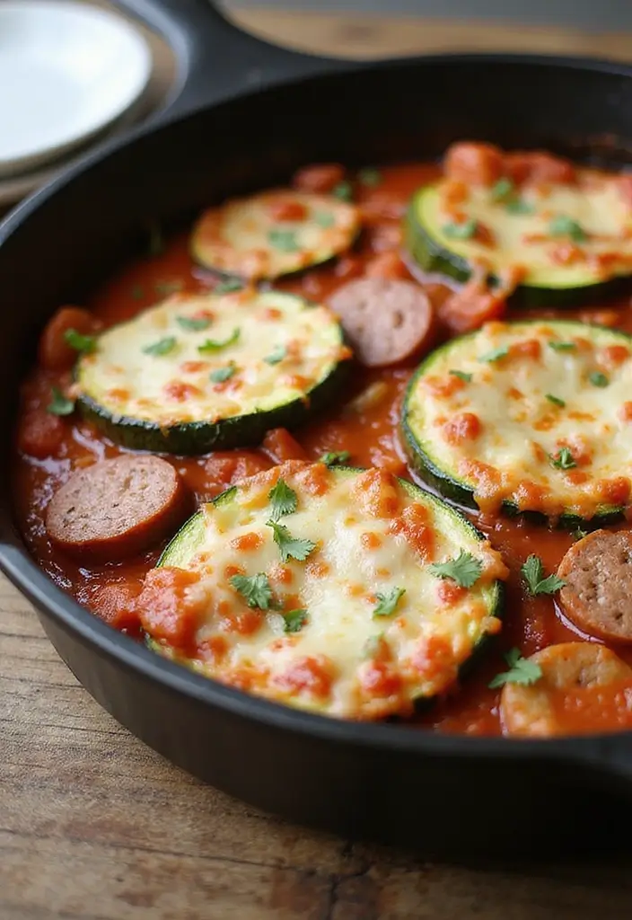 25 Sweet Italian Sausage Links Recipes for Easy Weeknight Dinners - 13. Italian Sausage and Zucchini Bake