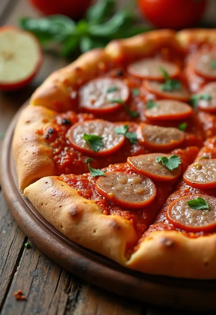 25 Sweet Italian Sausage Links Recipes for Easy Weeknight Dinners - 17. Sweet Italian Sausage and Pepperoni Pizza