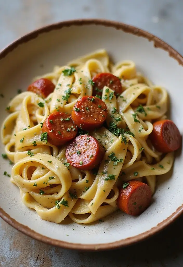 25 Sweet Italian Sausage Links Recipes for Easy Weeknight Dinners - 19. Sweet Italian Sausage and Artichoke Pasta