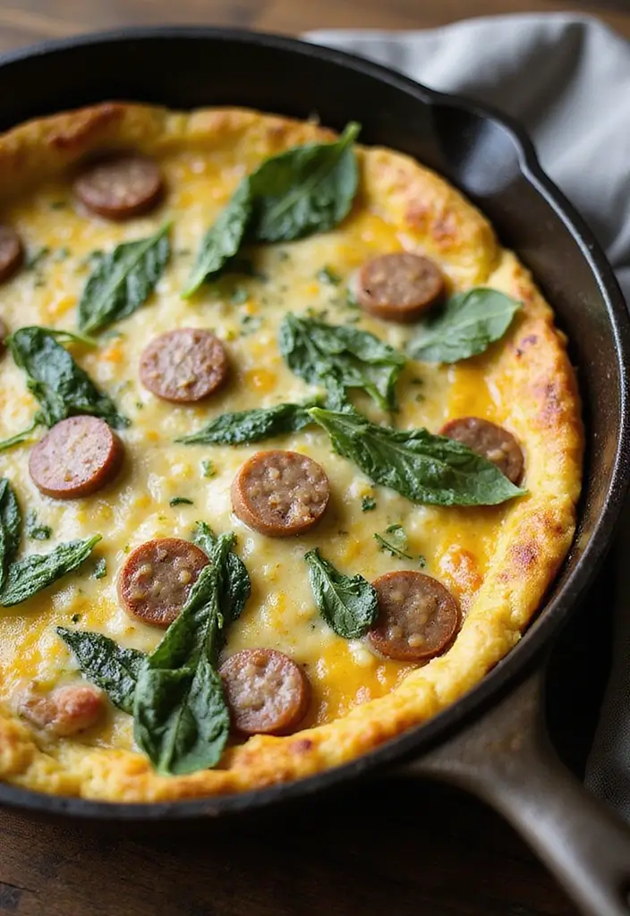 25 Sweet Italian Sausage Links Recipes for Easy Weeknight Dinners - 9. Sweet Italian Sausage Frittata