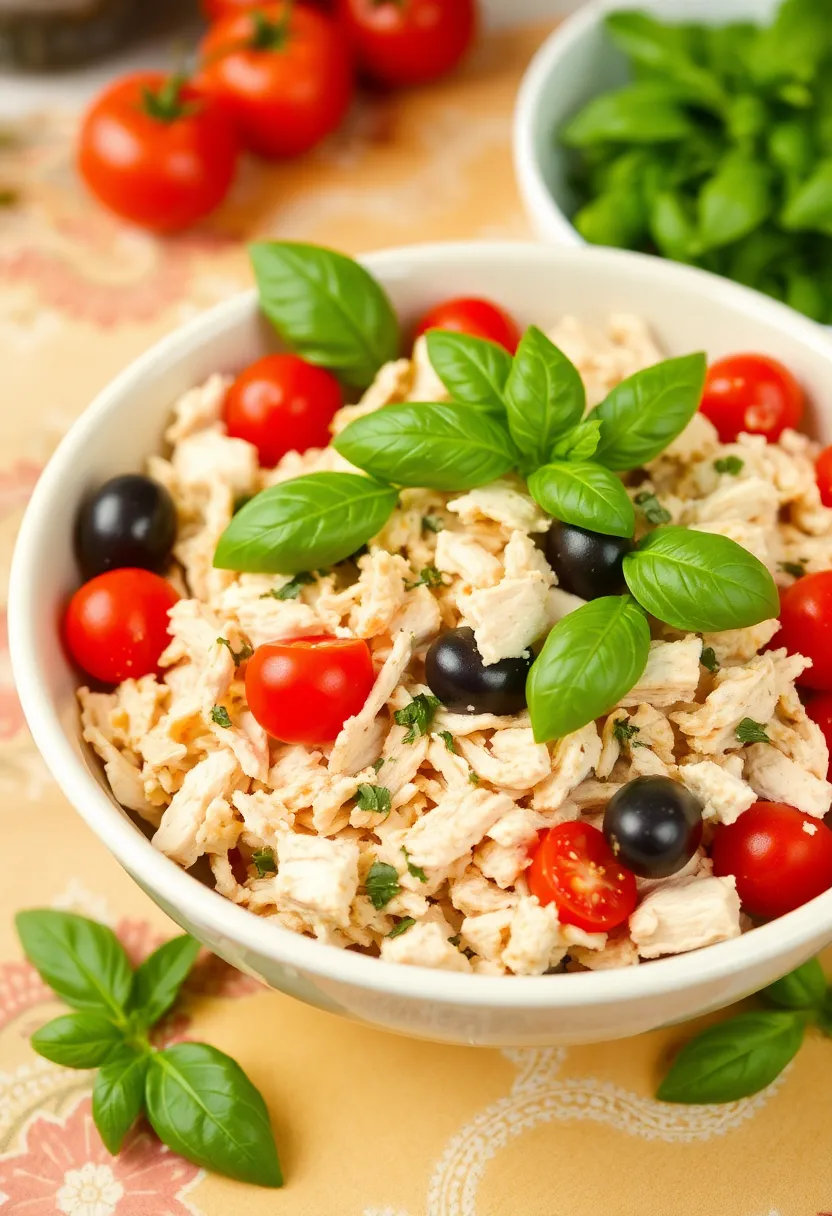 25 Weight Watchers Italian Recipes Low Calorie and Delicious - 10. Italian Chicken Salad