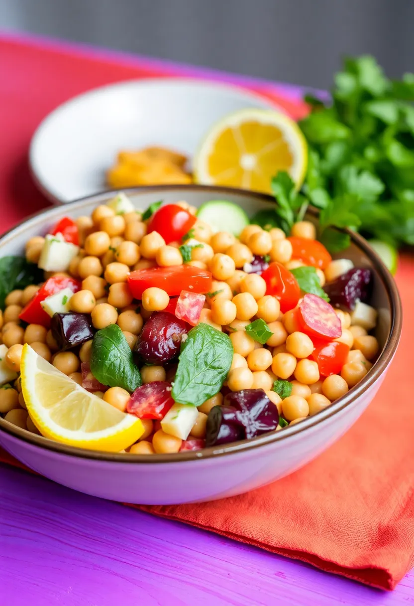 25 Weight Watchers Italian Recipes Low Calorie and Delicious - 22. Chickpea Pasta Salad