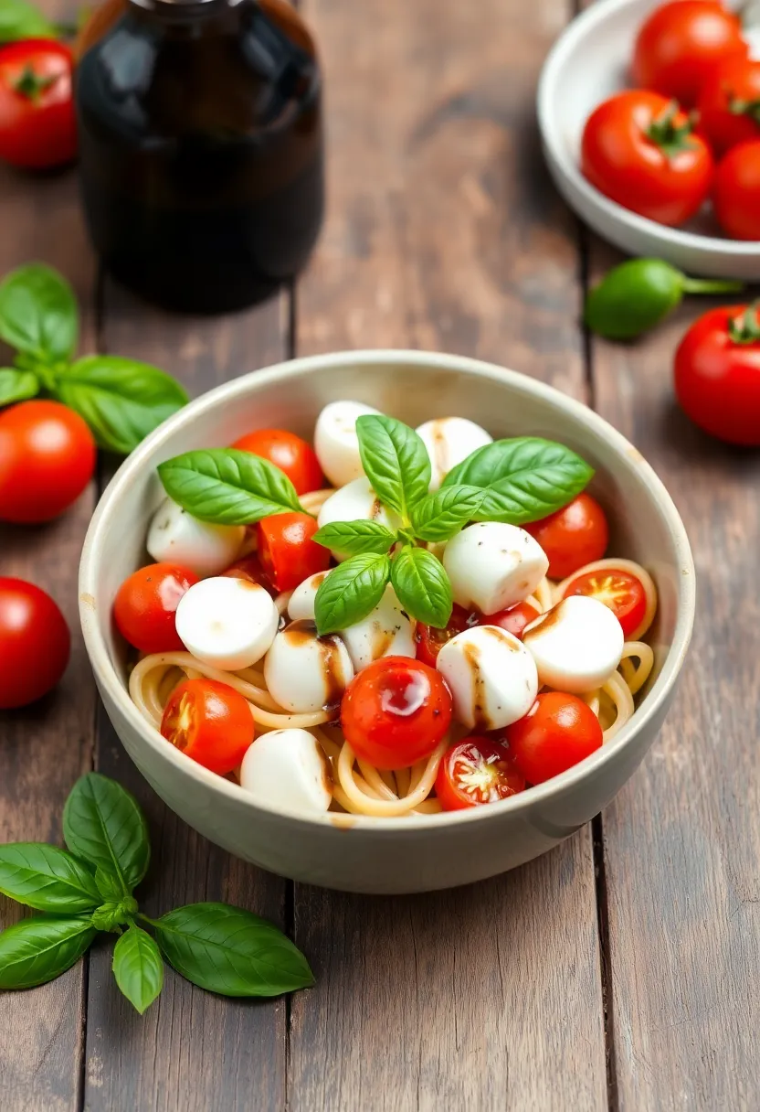 25 Weight Watchers Italian Recipes Low Calorie and Delicious - 23. Caprese Pasta