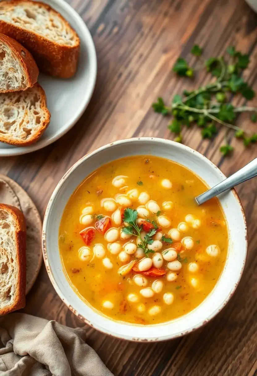 25 Weight Watchers Italian Recipes Low Calorie and Delicious - 24. Tuscan White Bean Soup