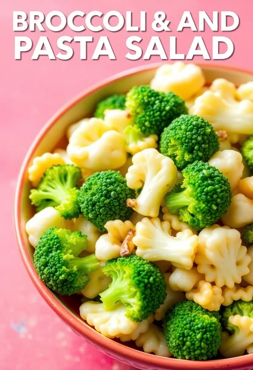 26 Healthy Italian Pasta Salad Recipes That Taste Amazing 16 26 Healthy Italian Pasta Salad Recipes That Taste Amazing - 16. Broccoli and Cauliflower Pasta Salad