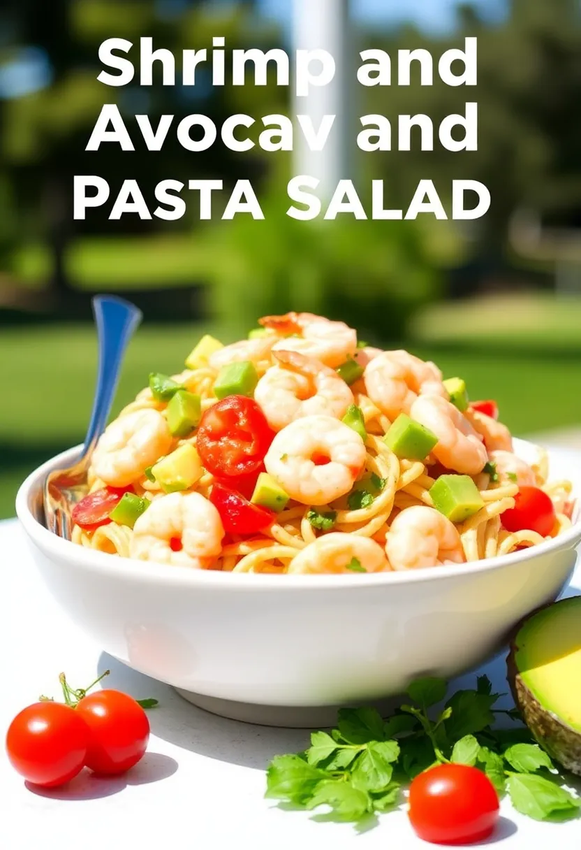 26 Healthy Italian Pasta Salad Recipes That Taste Amazing 19 26 Healthy Italian Pasta Salad Recipes That Taste Amazing - 19. Shrimp and Avocado Pasta Salad