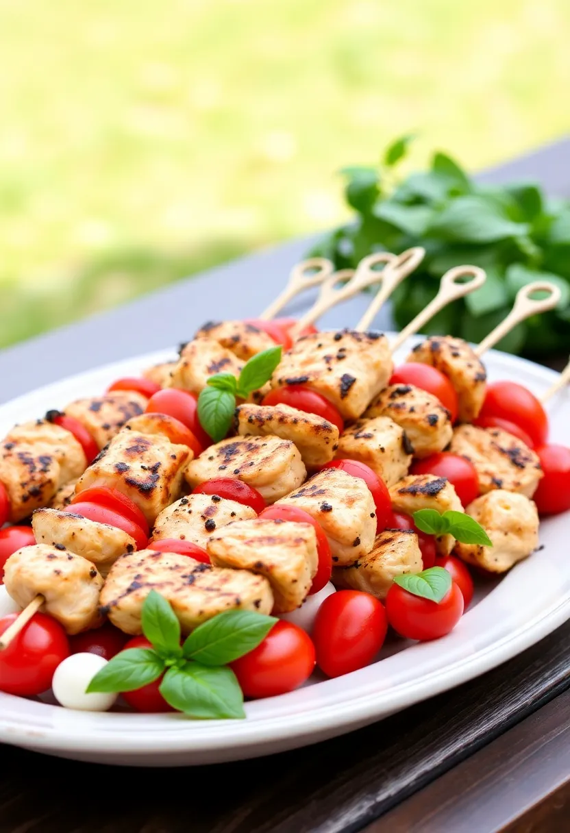 26 High Protein Italian Recipes Great for Meal Prep 10 26 High Protein Italian Recipes Great for Meal Prep - 10. Caprese Chicken Skewers