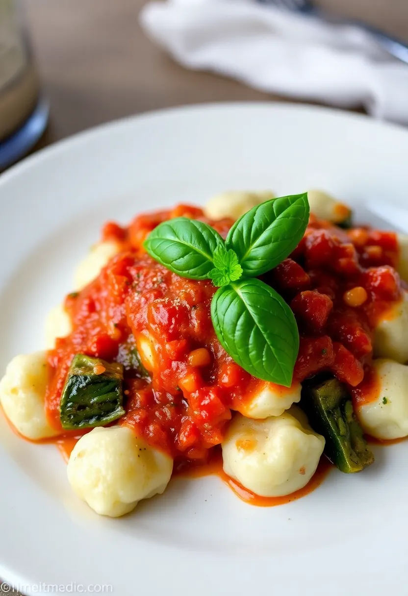 26 High Protein Italian Recipes Great for Meal Prep 15 26 High Protein Italian Recipes Great for Meal Prep - 15. Cauliflower Gnocchi with Marinara Sauce