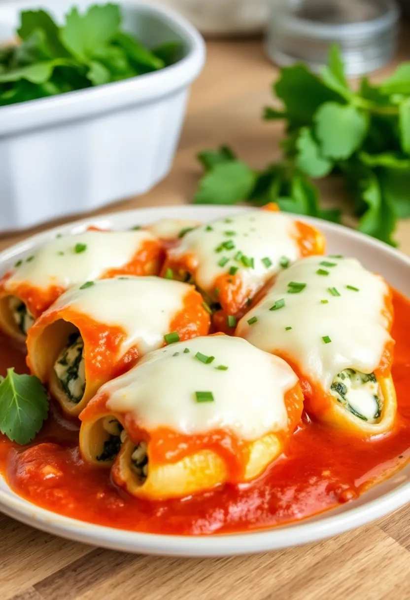 26 High Protein Italian Recipes Great for Meal Prep 2 26 High Protein Italian Recipes Great for Meal Prep - 2. Spinach and Ricotta Stuffed Shells