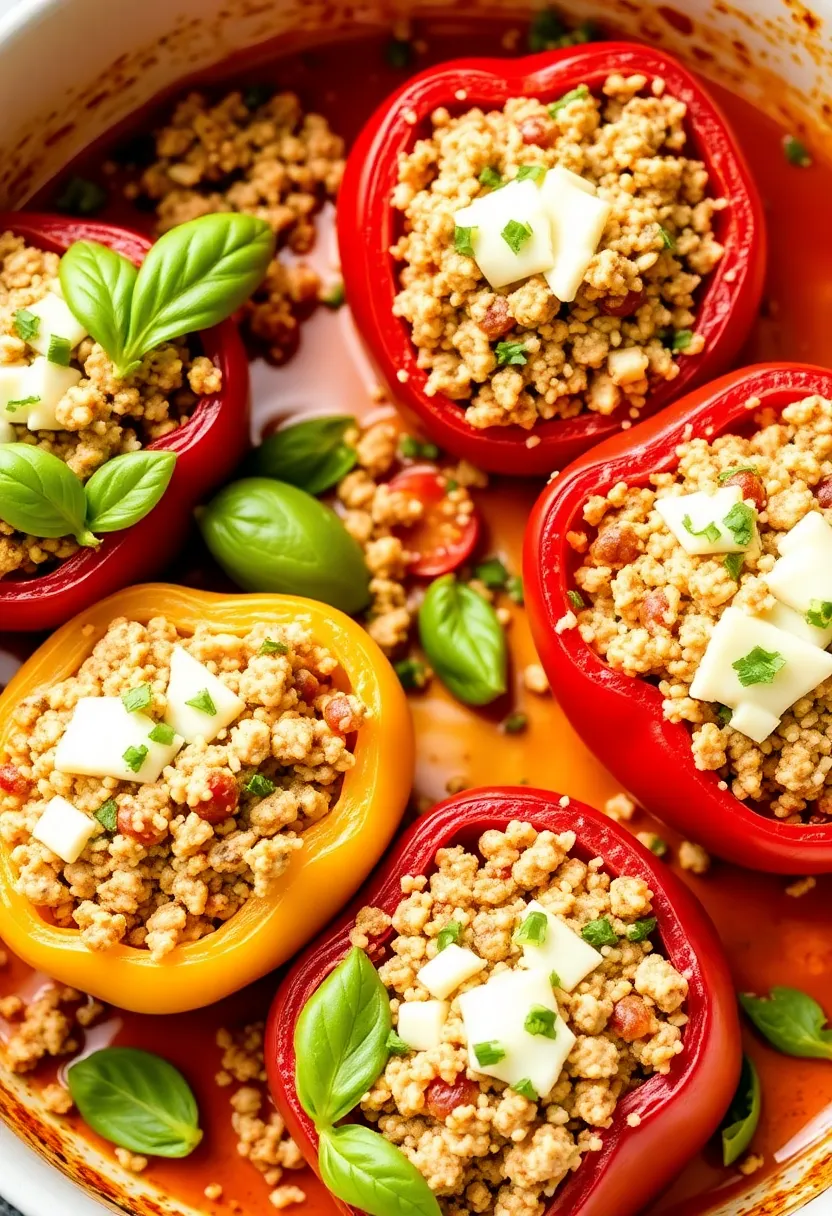 26 High Protein Italian Recipes Great for Meal Prep 21 26 High Protein Italian Recipes Great for Meal Prep - 21. Italian Style Stuffed Peppers