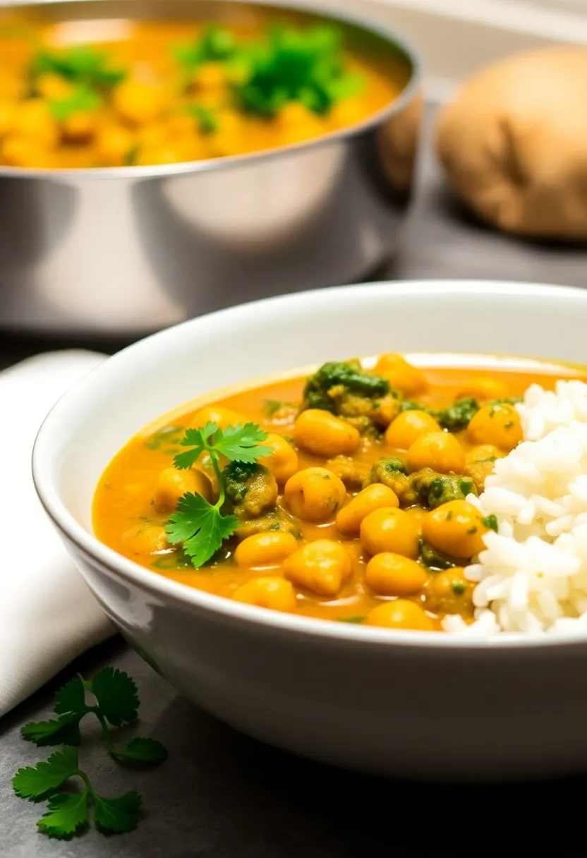 26 Italian Main Course Recipes Perfect for Any Dinner 10 26 Italian Main Course Recipes Perfect for Any Dinner - 10. Chickpea and Spinach Curry