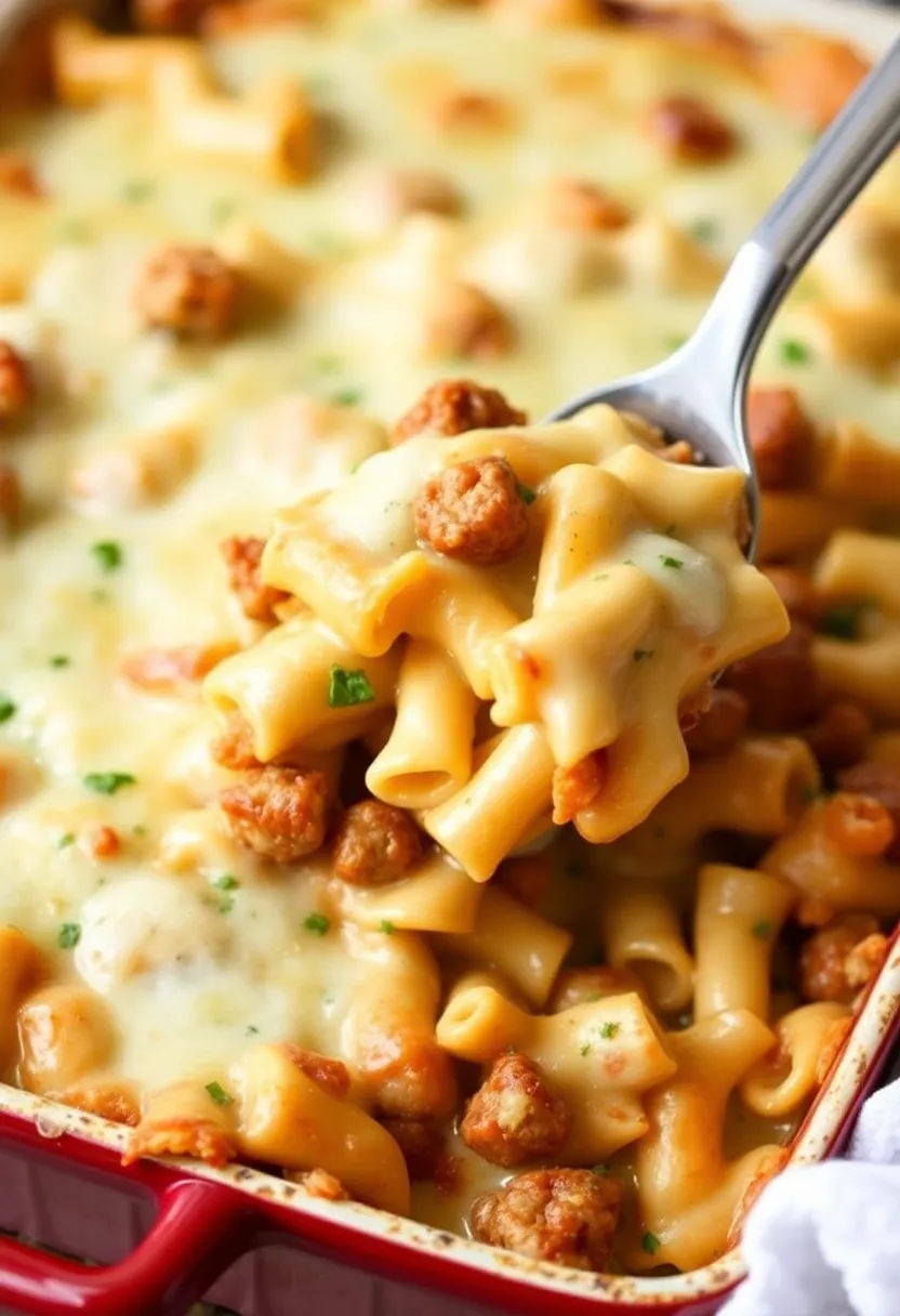 26 Italian Sausage and Cream Cheese Recipes That Are Super Delicious - 11. Italian Sausage and Cream Cheese Casserole