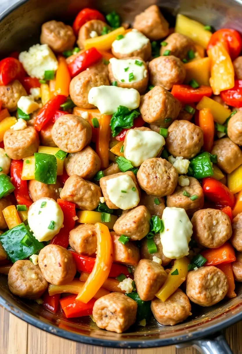 26 Italian Sausage and Cream Cheese Recipes That Are Super Delicious - 21. Italian Sausage and Cream Cheese Stir-Fry