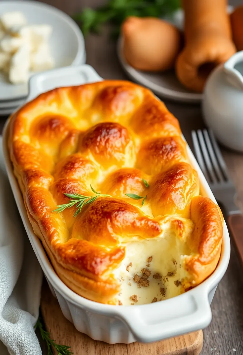 26 Italian Sausage and Cream Cheese Recipes That Are Super Delicious - 24. Italian Sausage and Cream Cheese Soufflé