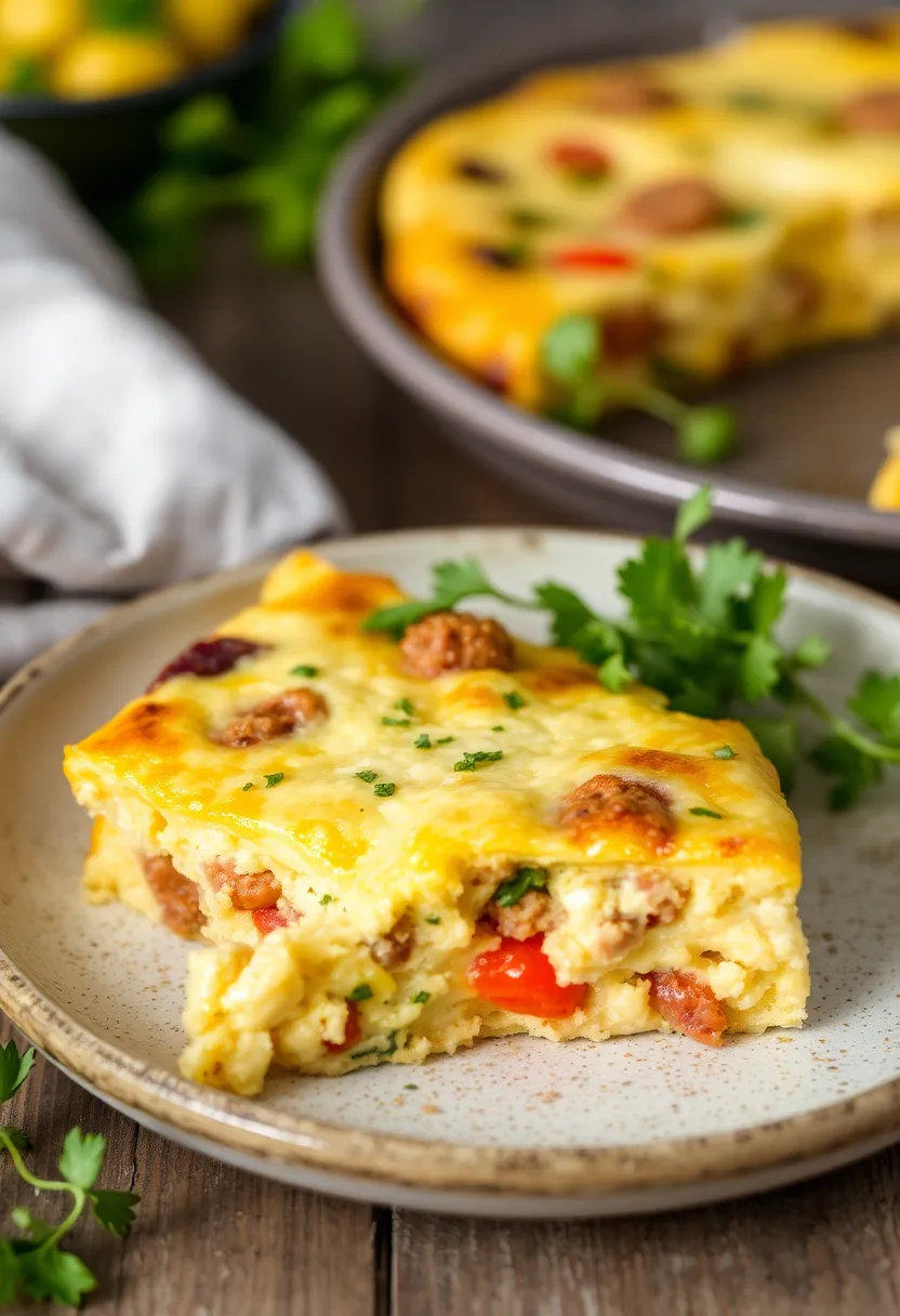 26 Italian Sausage and Cream Cheese Recipes That Are Super Delicious - 26. Italian Sausage and Cream Cheese Frittata