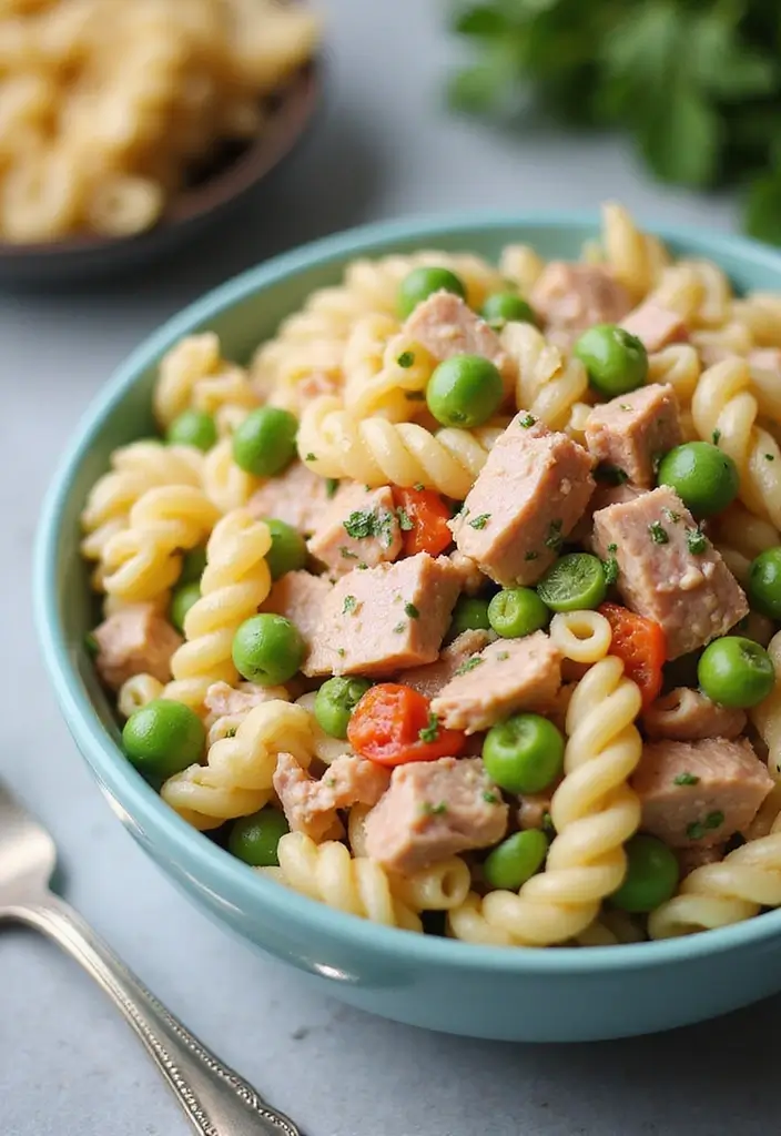 27 Easy Italian Pasta Recipes That Save You Time - 15. Tuna Pasta Salad